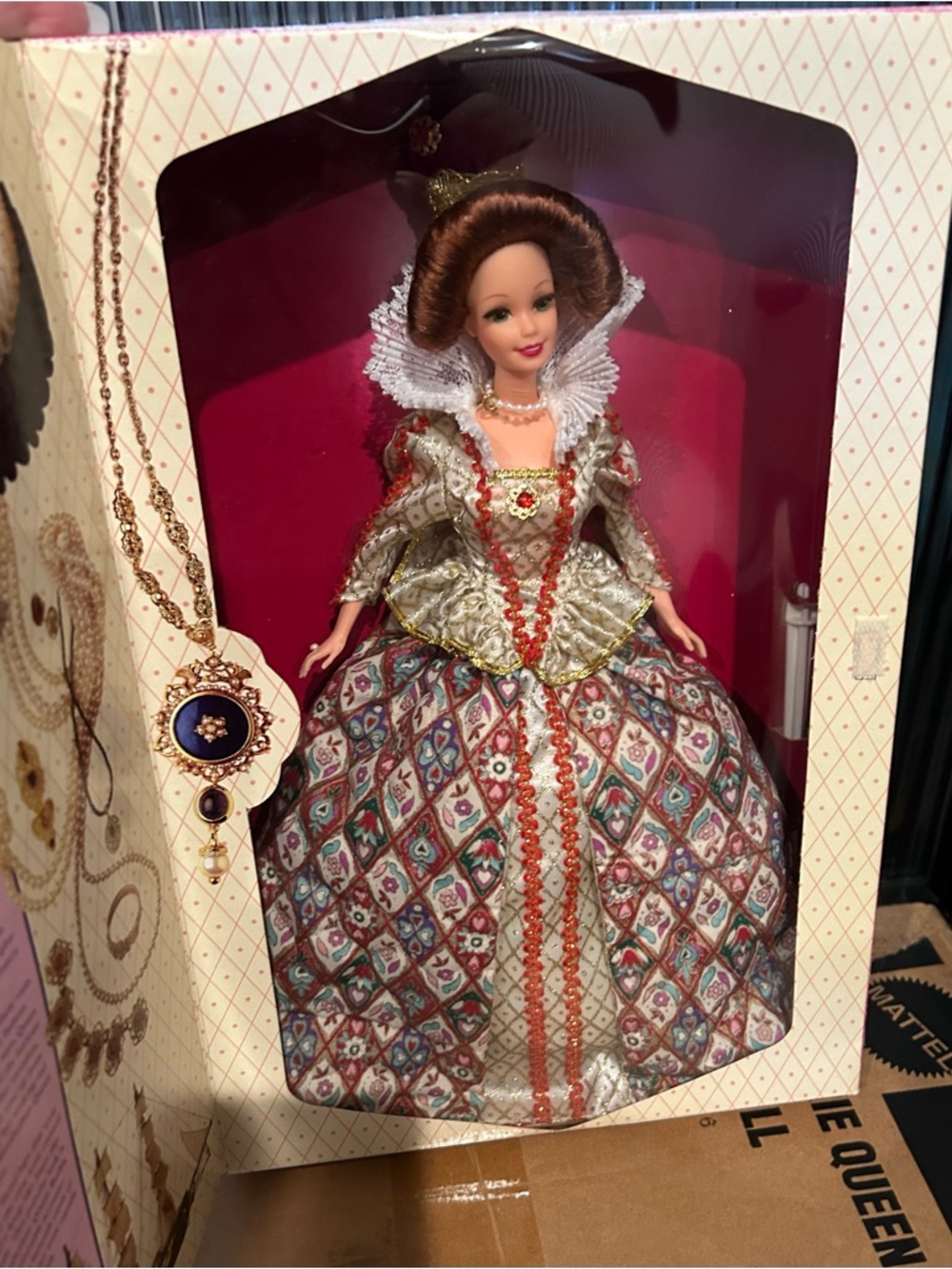 1994 Elizabethan Queen Barbie Doll. The Great Eras Collection